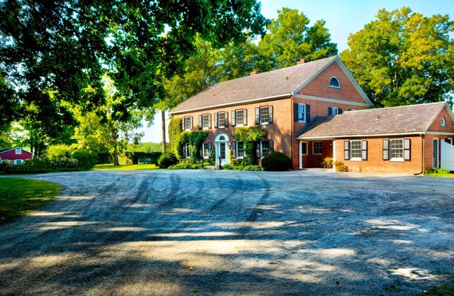 176-acre private estate and historic farmhouse on the shores of Lake Champlain