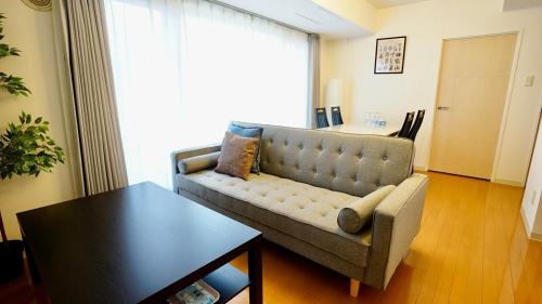 1min to Nakajima Park, max 6 ppl, 2LDK, 2 double bed, 1 sofa bed, Sapporo
