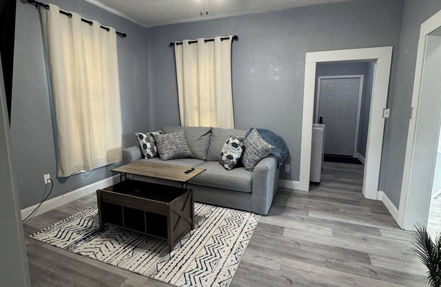 2-bedroom apartment close to uptown Creston with WiFi and off street parking.