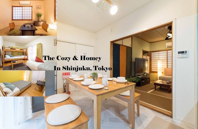 2 mins SHINJUKU Modern 3 Bedrooms10 people1AA15 - Smile/Shinjuku-ku Tokyo
