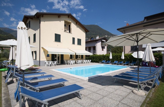 2 rooms apartment with pool in Domaso Lake Como