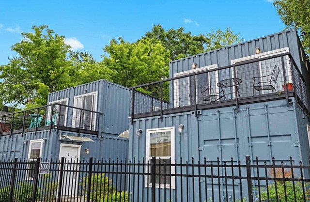 2-Story Shipping Container Retreat: Unit #3 & #4
