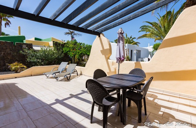 3 Bungalow Garden Jandia. Spacious and cozy bungalow in beautiful complex
