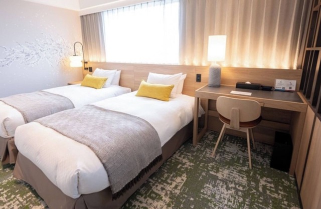 3 people use nonsmoking Deluxe Twin Room Reno/Mito Ibaraki