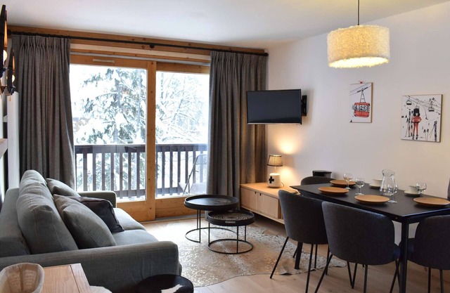 3-Room Apartment for 6, Pool, Ski-In/Ski-Out, Mountain View – Meribel