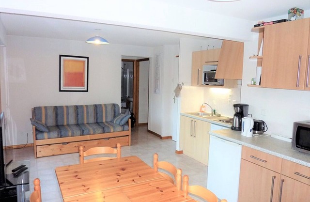 3-room apt with parking, ski-in/ski-out in Saint-Jean-d'Aulps