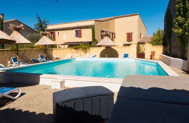 3 very beautiful farmhouse upto 16 people with private pool and views