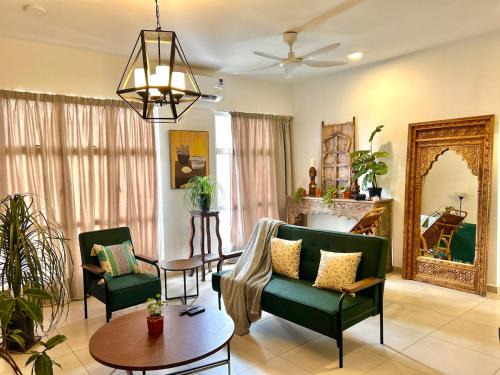 3BR Vintage design Level 26, KL Sentral City View