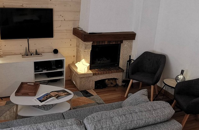 4* family apartment, terrace, garden and fireplace