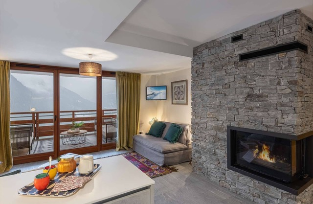 4-person flat - fireplace, close to the centre and slopes