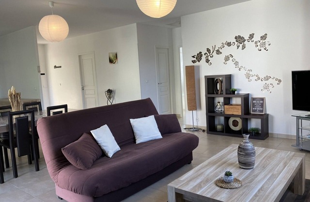 4-star air-conditioned villa 3 minutes from the sea - All comforts -