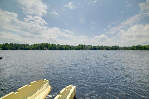 5 Mi to Fox State Forest Lakefront Home with Dock