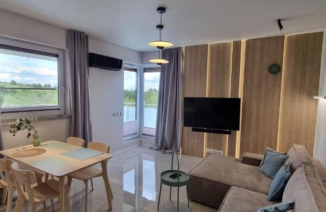 62m2 Apartament PREMIUM Łąki i Pola, ELEKTRYCZNE ROLETY, KLIMATYZACJA, GARAŻ, ŁADOWARKA AUT ELEKTRYCZNYCH