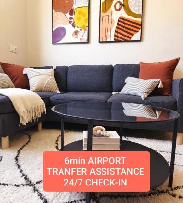 6min to Airport, Check-In 24-7, IPTV, Married couples only