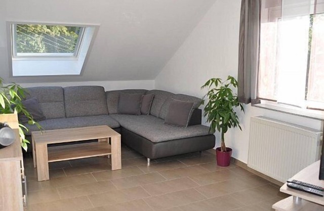 80qm große Ferienwohnung in idyllischer Lage am Waldrand