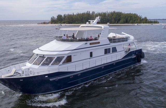 90' custom built luxurious yacht Tampa Bay Florida