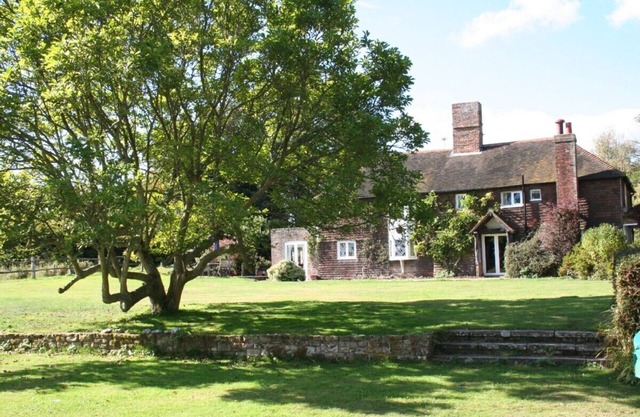 A beautiful 15th century country cottage near Mayfield with stunning views