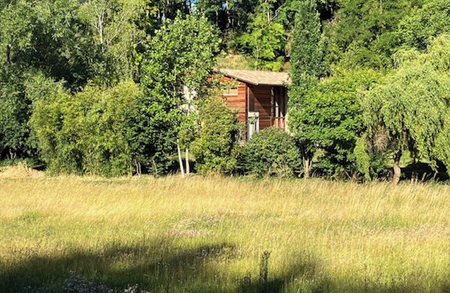 A bed and breakfast in the woods