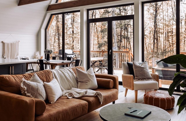 A-Frame on 6 Acres: Cedar Sauna, Privacy, Nature