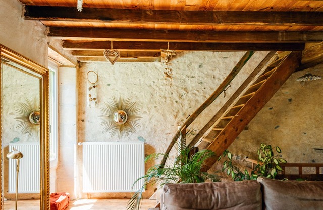 A haven of peace in a restored mill