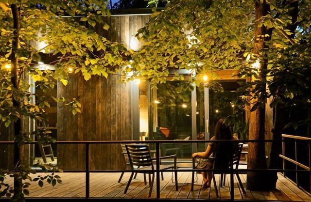 A holiday home in the woods for 4 people.