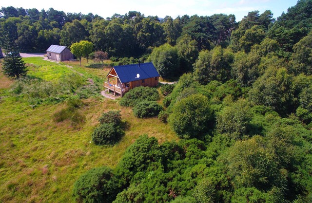 A luxurious unique and cosy off grid beach line fully kitted cabin