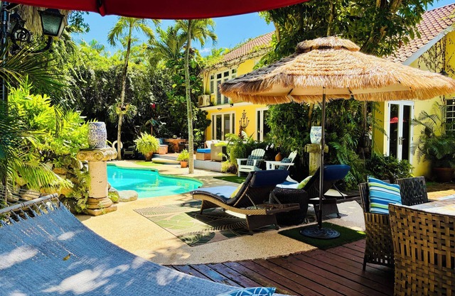 A private urban oasis, an authentic island experience with local flavor.