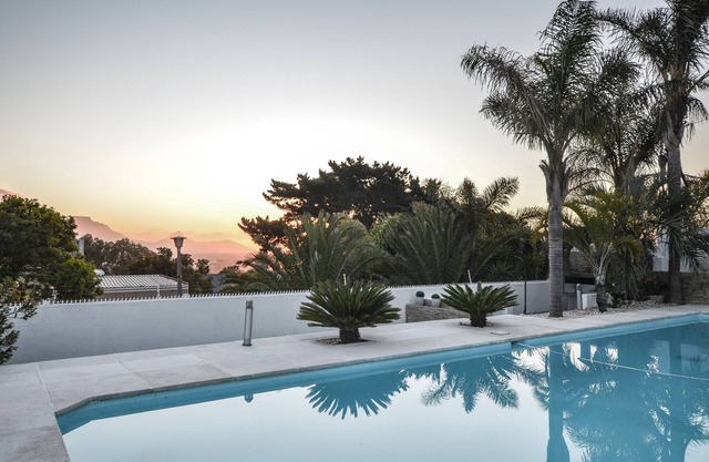 A spacious home with breathtaking views over Cape Town and with 8 luxury rooms,.