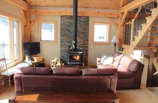 A traditional Quebec chalet nestled in the Gatineau Hills 30 minutes from Ottawa
