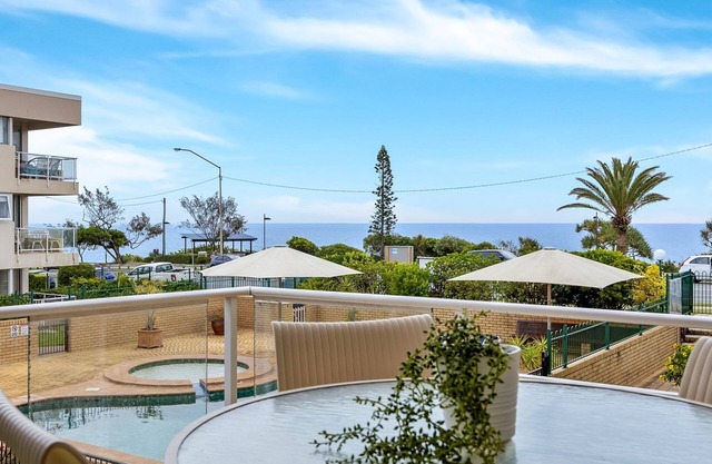 Absolute beachfront 2 bedroom apartment with magical ocean views, watch whales from your balcony