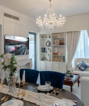 Abu Dhabi 4BR Villa - Victorian-Inspired Stay