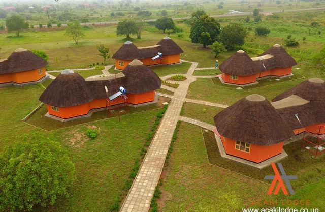 Acaki Lodge, a half way resting place between Murchison Falls NP & Kidepo VNP