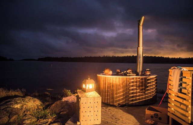 Accommodation in the archipelago with sea view