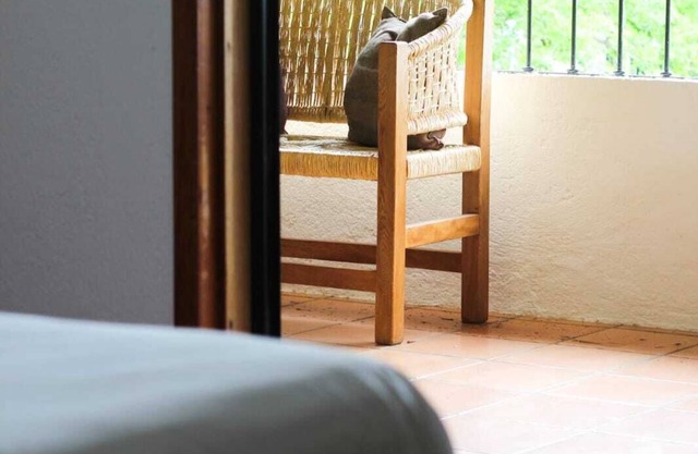 Acogedora palapa privada cerca de la playa.