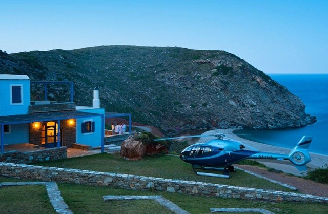 Aegea Blue Cycladic Resort | Grand Blue Villa with Sea View | Zorkos