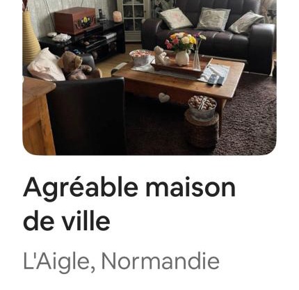 Agréable maison de ville