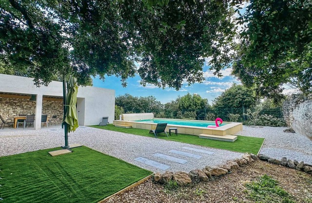 Air-conditioned villa with pool & garden - Saint-Restitut