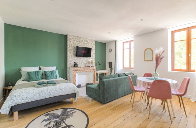 Air-conditioned Safari apartment with Rhône view 2/4pers