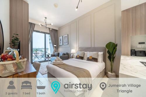 Airstay - Stylish Studio - JVT - Community Views - Monthly Offer Available