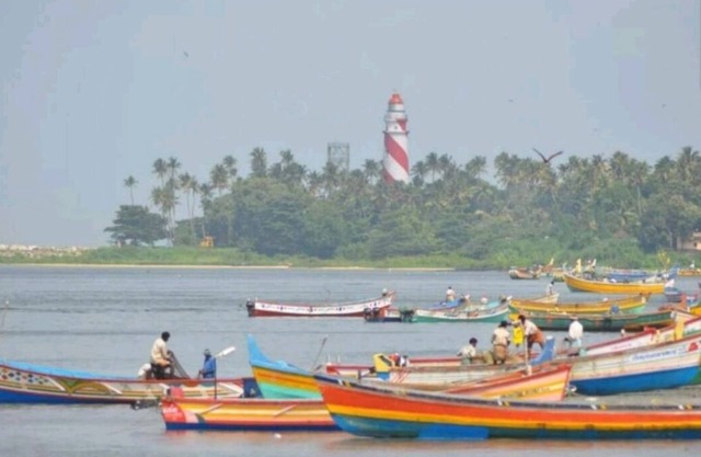 Akshara, villa near kollam beach,pallithottam, beach road, kollam, kerala, India