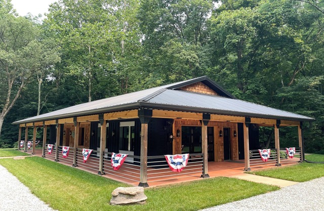 All Seasons Lodge! Celebrate a special occasion or relax in the hot tub.