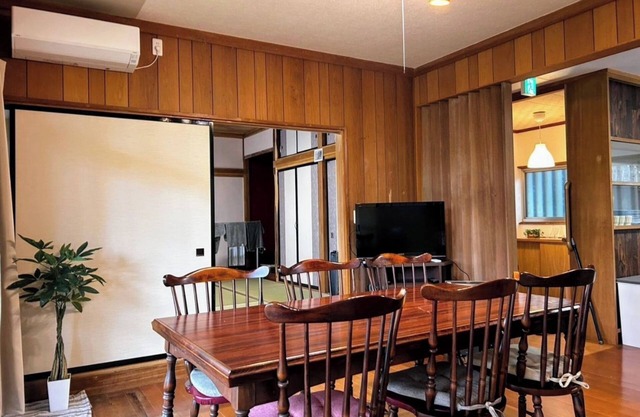 An openair bath Karaoke Enjoy BBQ at this villa/Komoro Nagano