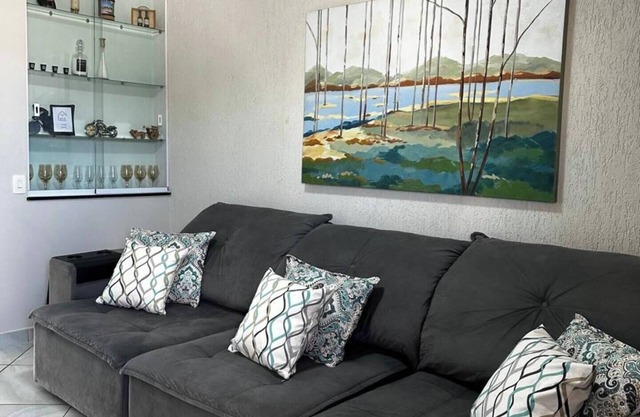 Apartment with hot tub, air conditioning and garage in the heart of Uberlândia.