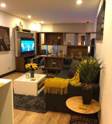 APARTAESTUDIO AMOBLADO,FURNISHED STUDIO APARTMENT WIFI gratuito