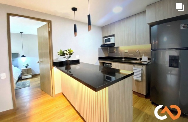 Apartamento en el Parque del Poblado con Terraza