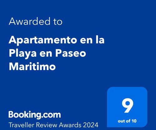 Apartamento en la Playa en Paseo Maritimo