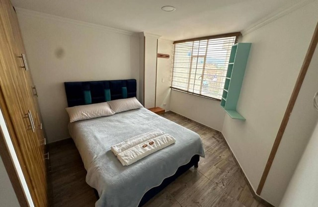 Aparthotel with mountain view
