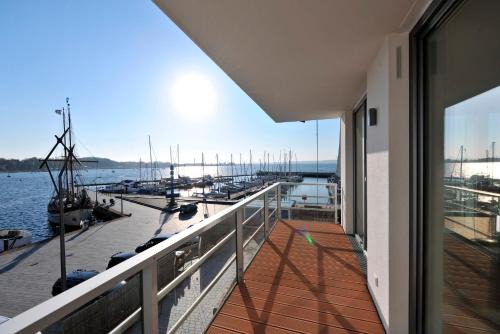 Apartment 21, Blickrichtung Binnenhafen NordOffenes Meer