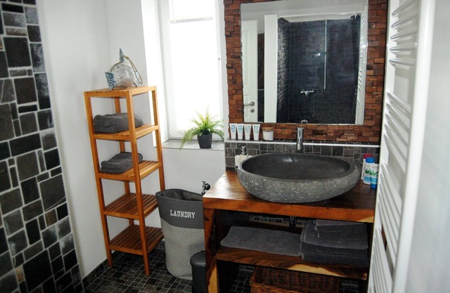 Apartment (56 m²) in the metropolitan region of Hamburg and yet idyllically located