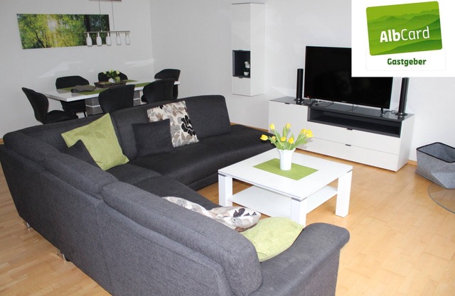 "Apartment Albwiese*, ground floor 92sqm plus garden incl. AlbCard"